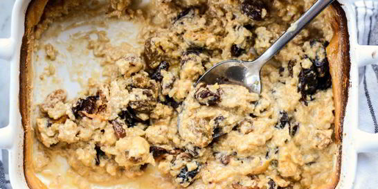 Рисовый пудинг с изюмом