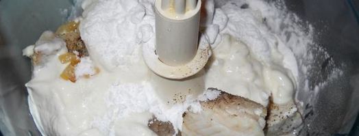 рыбный пудинг со шпинатом под соусом. Шаг 6