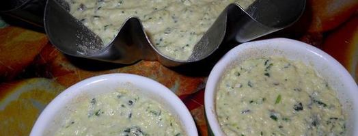 рыбный пудинг со шпинатом под соусом. Шаг 9