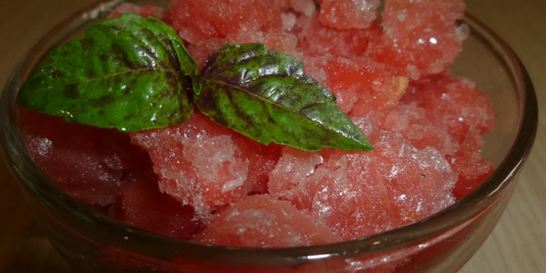 Арбузный щербет