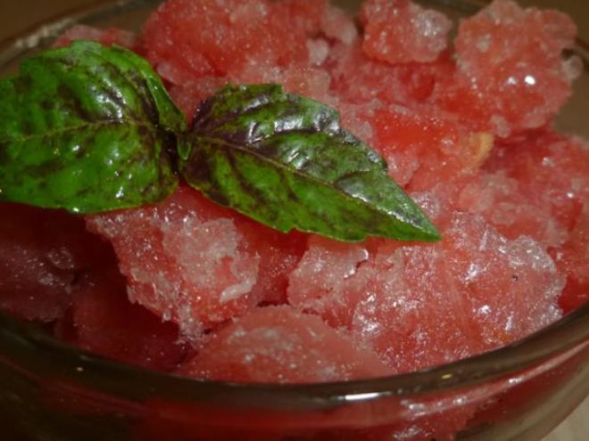 Рецепт арбузного щербета