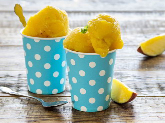 Рецепт мангового щербета