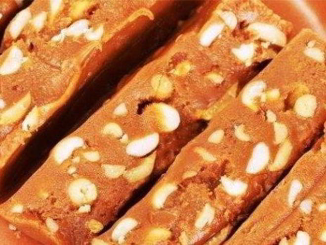 Рецепт молочного щербета с орехами и какао