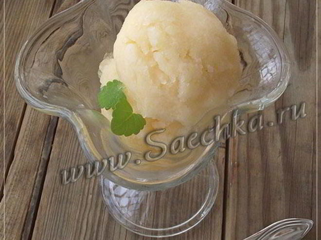 Рецепт щербета из дыни