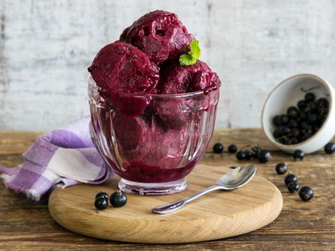 Рецепт щербета из смородины