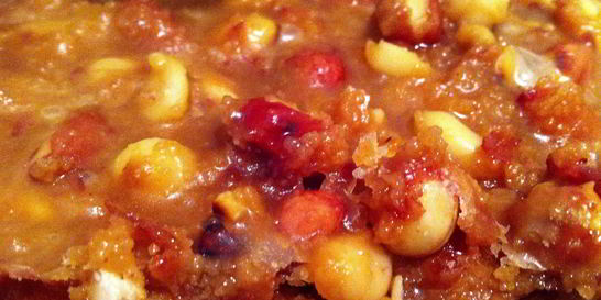 Щербет с жареным арахисом