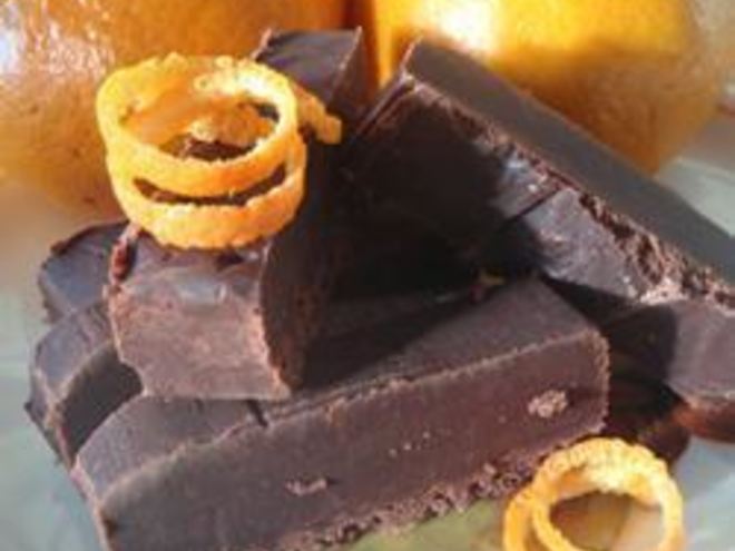 Рецепт шоколадна-апельсинового щербет