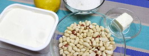 сметанный щербет с арахисом. Шаг 4