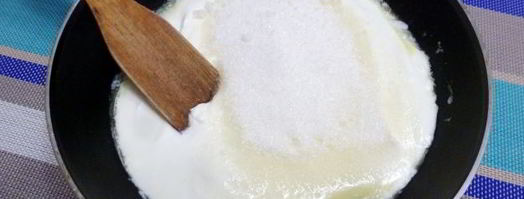 сметанный щербет с арахисом. Шаг 6