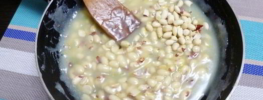 сметанный щербет с арахисом. Шаг 8