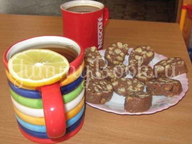 Рецепт сладкой колбаски