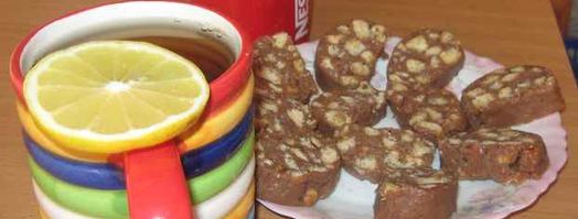 сладкая колбаска. Шаг 17