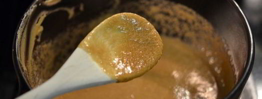 сладкий десерт с шоколадом и беконом. Шаг 3