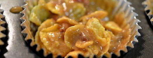 сладкий десерт с шоколадом и беконом. Шаг 4