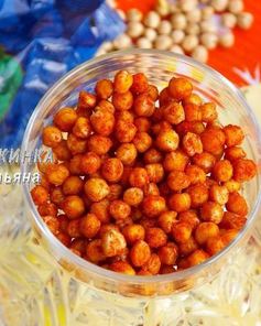 Соленый попкорн из нута