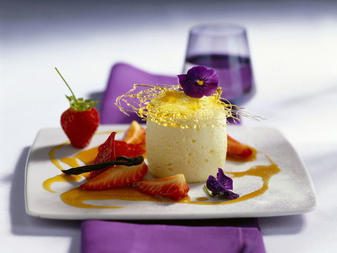 Рецепт диетического творожного суфле