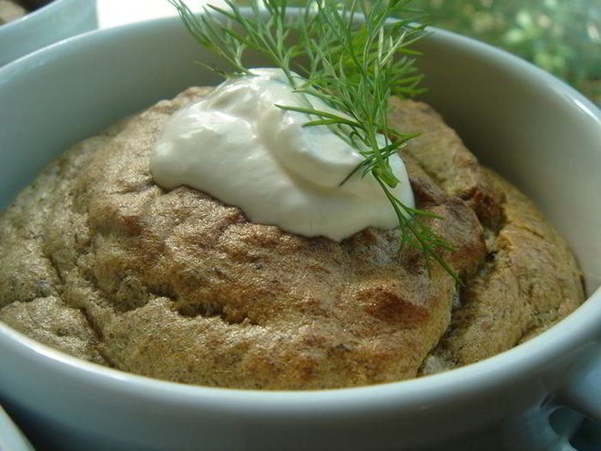 Рецепт грибного суфле