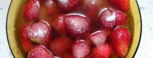 клубничный торт-суфле поцелуй. Шаг 5