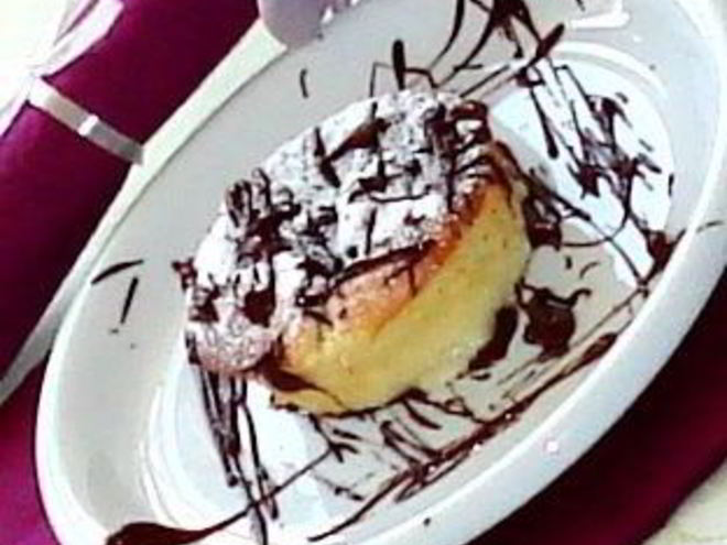 Рецепт марципанового суфле с шоколадом