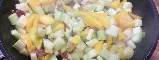 рагу из лосося с перловкой под сырным суфле. Шаг 4