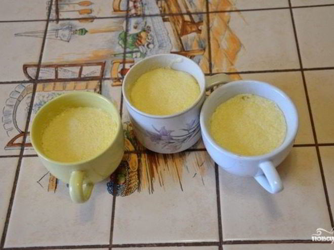 Рецепт рисового суфле