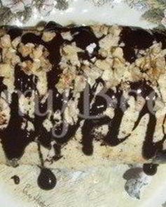 Рулет с нежным — суфле кремом