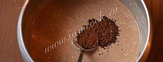 шоколадно-кофейное суфле. Шаг 7