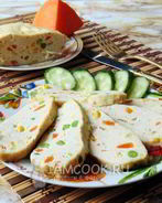 Суфле из курицы с овощами