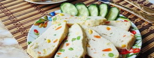 суфле из курицы с овощами. Шаг 13