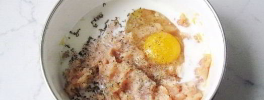 суфле из курицы с овощами. Шаг 6