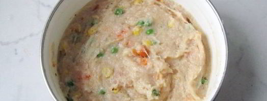 суфле из курицы с овощами. Шаг 9