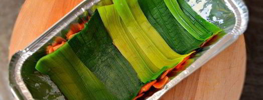 суфле из цветной капусты с морковью и луком-пореем. Шаг 9