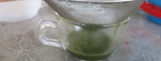 торт-суфле мята с земляникой. Шаг 15