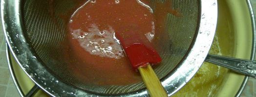 творожное суфле с белым шоколадом и клубникой. Шаг 7