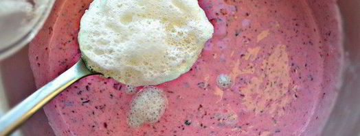 творожное суфле с черной смородиной. Шаг 6