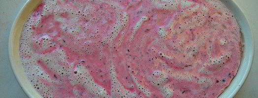 творожное суфле с черной смородиной. Шаг 7