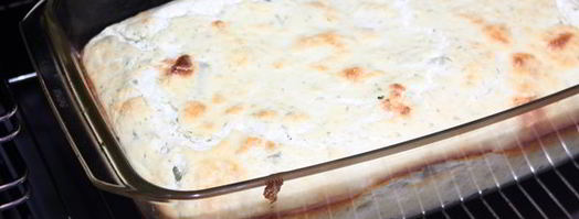 творожное суфле с зеленой фасолью. Шаг 10