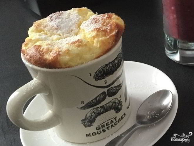 Рецепт творожного суфле в духовке