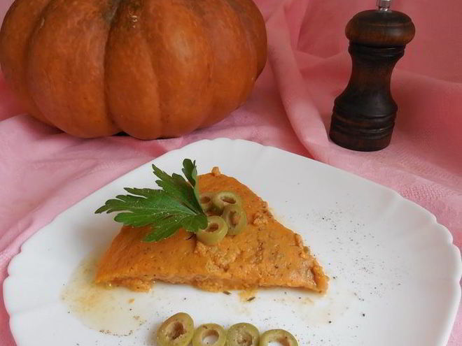 Рецепт тыквенно-оливкового суфле