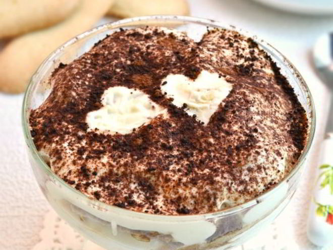 Рецепт десерта с творогом — тирамису