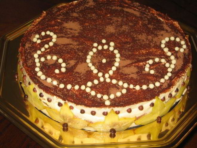 Рецепт дынного торта-тирамису