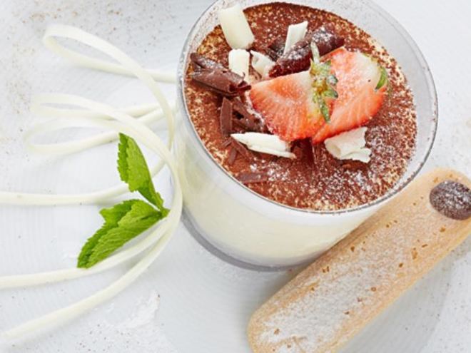 Рецепт клюквенного тирамису