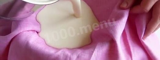 сыр маскарпоне для тирамису на сливках. Шаг 5