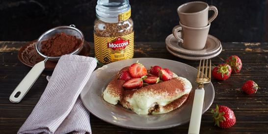 Тирамису с базиликом