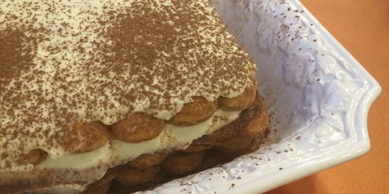 Тирамису с нутеллой без яиц