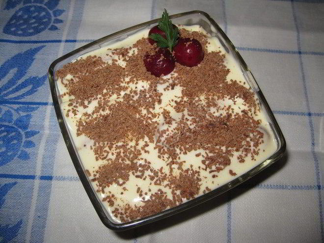 Рецепт тирамису вишня в шоколаде