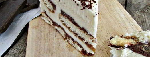 торт-мороженое тирамису. Шаг 16