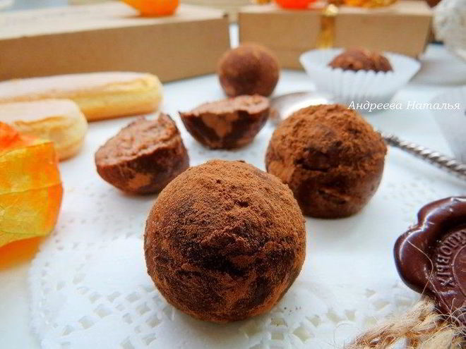 Рецепт трюфелей тирамису