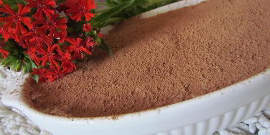 Творожно-мятный десерт