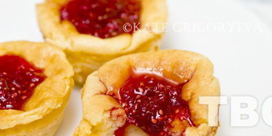 Ванильные манные пудинги